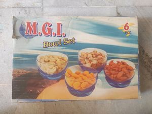 Glass Bowl Set Pack Of 6