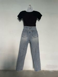 Light Wash Denim Jeans