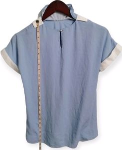 Light Blue Sailor Collar Blouse (Woman)