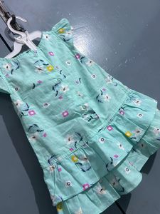 Baby Frock With Beautiful Butterfly’s
