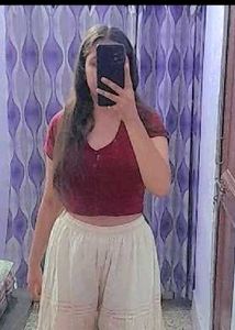 Button-Front Crop Tops