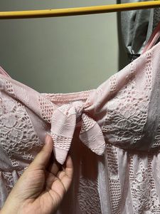 Pink Lace Top