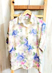 Denim Embroidery Work Shirts Size-42(combo)