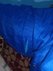 Blue Embroidered Kurta Set