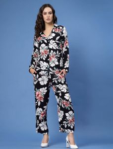 PlusS Floral Print Co-ord Set XXL