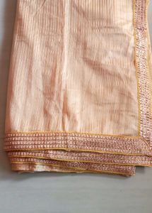 Golden Saree