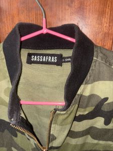 Camo Print Jacket