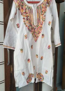 Cotton Chikankari Kurta