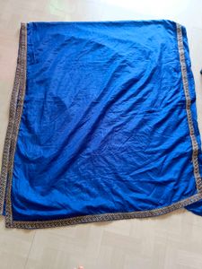 Saree With Heavy Blouse 💙