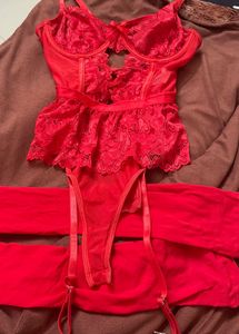 Bodysuit With Stockings