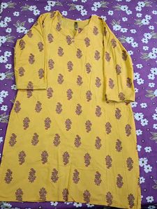 Yellow Kurta