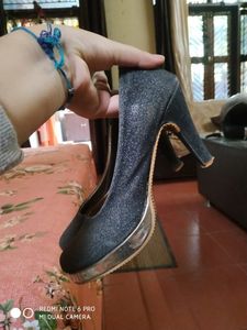 Glitter heels