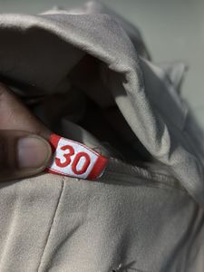 Wide Leg Beige Pants