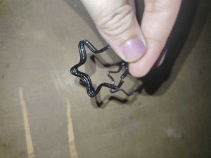 Star Hoop Earrings