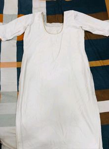 Beautiful White Suit With Chunni ❤️