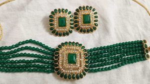 Emerald Green Jewelry Set