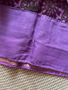 Purple Shades Silk Saree