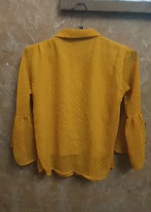 Casual Flare Sleeves Top