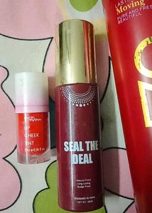 Setting Spray + Earth Rhythm Blush+ Makeup Fixer