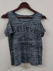 Cold Shoulder Top