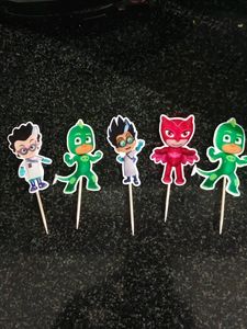 PJ Masks Cupcake Toppers