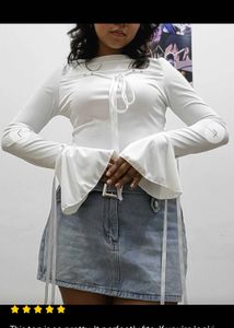 white top