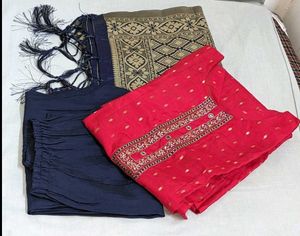 Kurta Pant Dupatta Set For Women