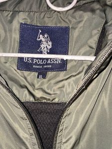 Olive Green US Polo Assn. Jacket