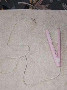 Pink Mini Hair Straightener
