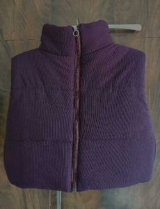 Plum Padded Vest