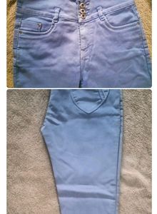 Sky Colour Skinny New Denim