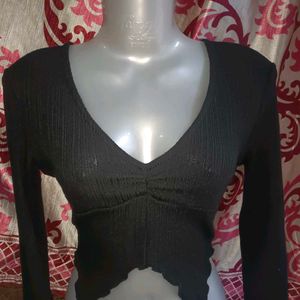 BLACK BUTTERFLY CUT TOP🎀✨