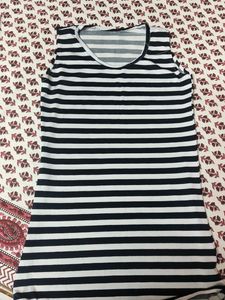 Black And White Tank Top
