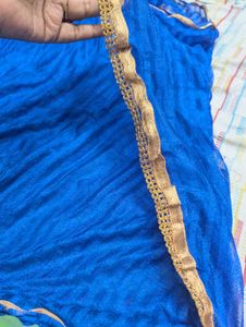 Blue Dupatta