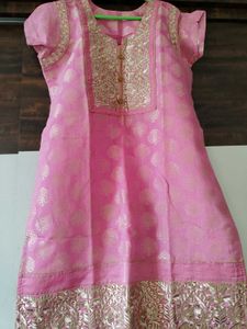 Cotton blend Silk Kurti