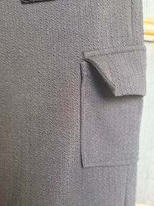Cargo Stretchy Trousers Black And Brown