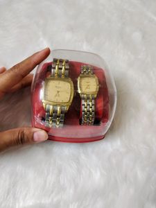 Qmax+ timex couple watches combos