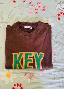 woolen grey top