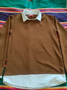 BROWN FULL T-SHIRT FOR MEN