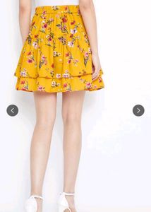 Floral Tiered Skirt
