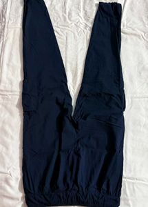 Navy Blue Lightweight Cargo Pants