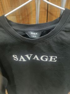 Sweat Shirt Look Top