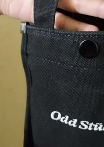 Odd Studio Black Canvas Tote Bag