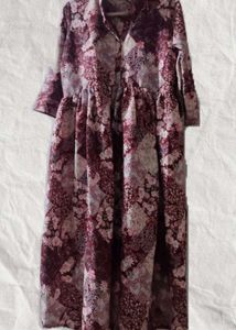 Floral Print Maxi Dress