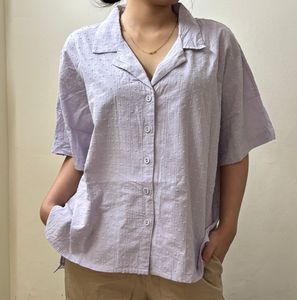 Unisex Boxy Cotton Shirt