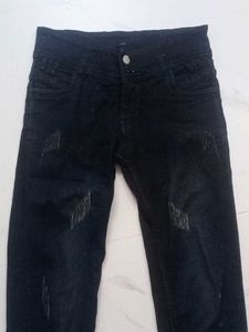 Stripped Jeans