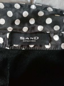 SAND Copenhagen Polka Dot Top