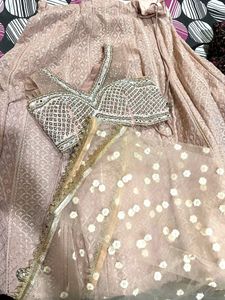 Elegant Pink Lehenga Choli Set