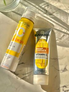 Garnier Vitamin C Cleanser & Sunscreen