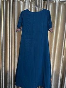 Elegant Blue Ethnic Dress